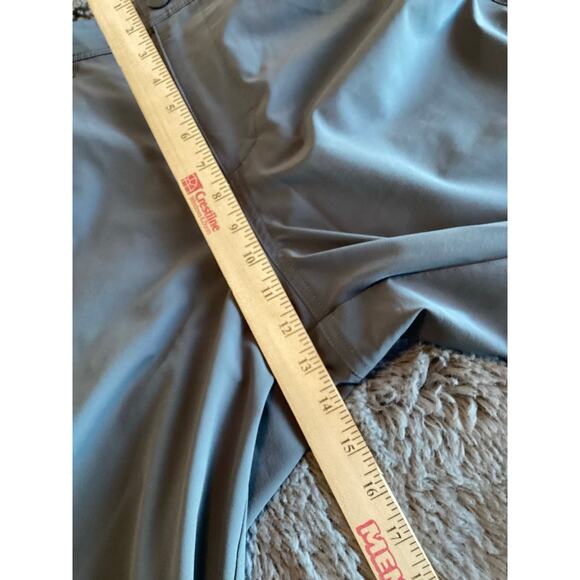 Mizzen + Main Men's Stretch Helmsman Slim Fit 5 Pockets Pants Gray Size 34WX30L - Picture 14 of 15